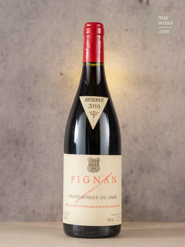 May Wines – Rotwein – 2010 Pignan - Château Rayas