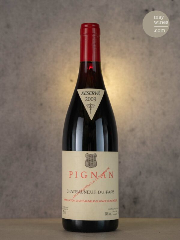 May Wines – Rotwein – 2009 Pignan - Château Rayas