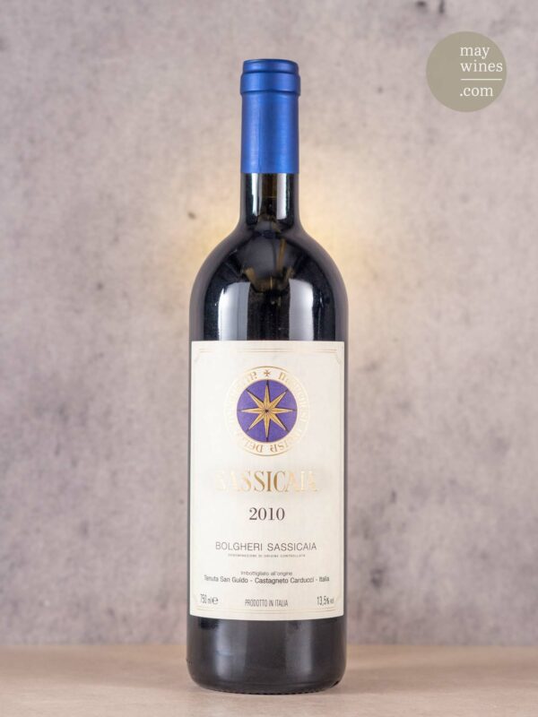 May Wines – Rotwein – 2010 Sassicaia - Tenuta San Guido