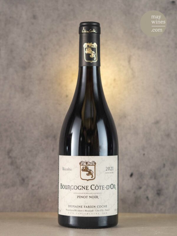 May Wines – Rotwein – 2021 Bourgogne Cote d'Or Pinot Noir - Domaine Fabien Coche