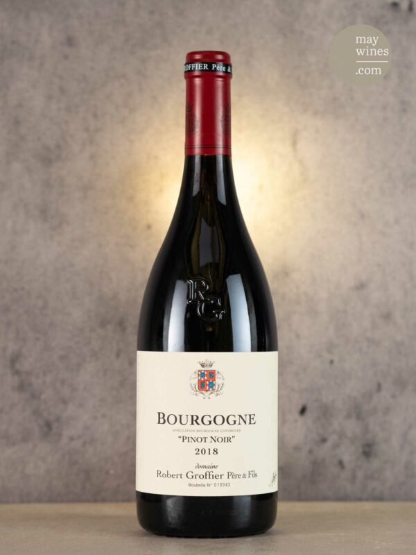 May Wines – Rotwein – 2018 Bourgogne Pinot Noir - Domaine Robert Groffier Père & Fils