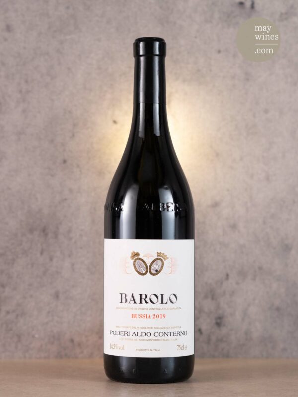 May Wines – Rotwein – 2019 Barolo Bussia - Aldo Conterno