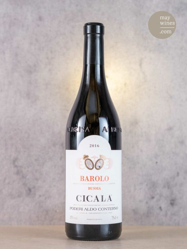 May Wines – Rotwein – 2016 Barolo Bussia Cicala - Aldo Conterno