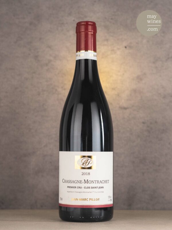 May Wines – Rotwein – 2018 Chassagne-Montrachet Clos Saint-Jean Premier Cru - Domaine Jean-Marc Pillot