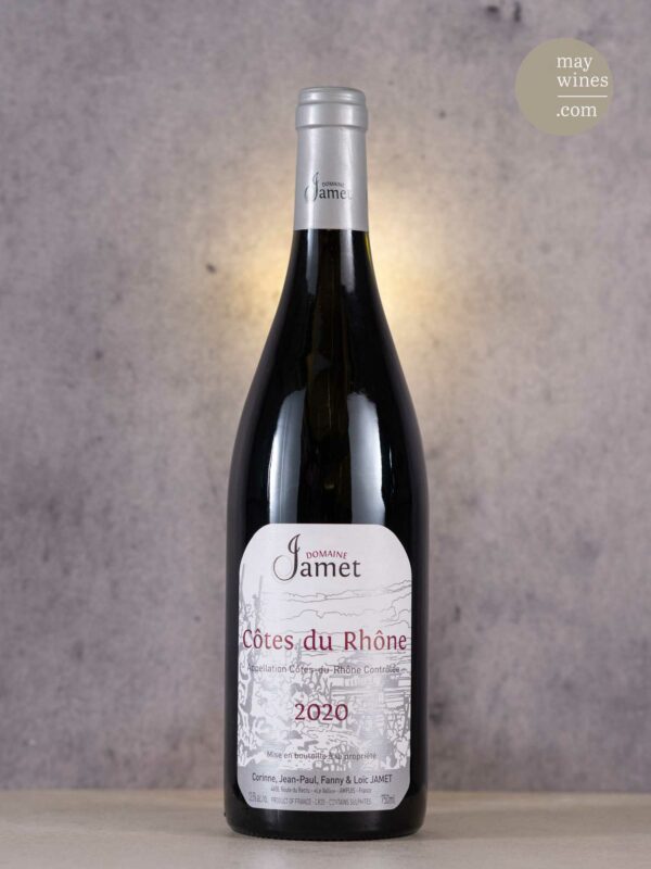 May Wines – Rotwein – 2020 Côtes du Rhône rouge  - Domaine Jamet