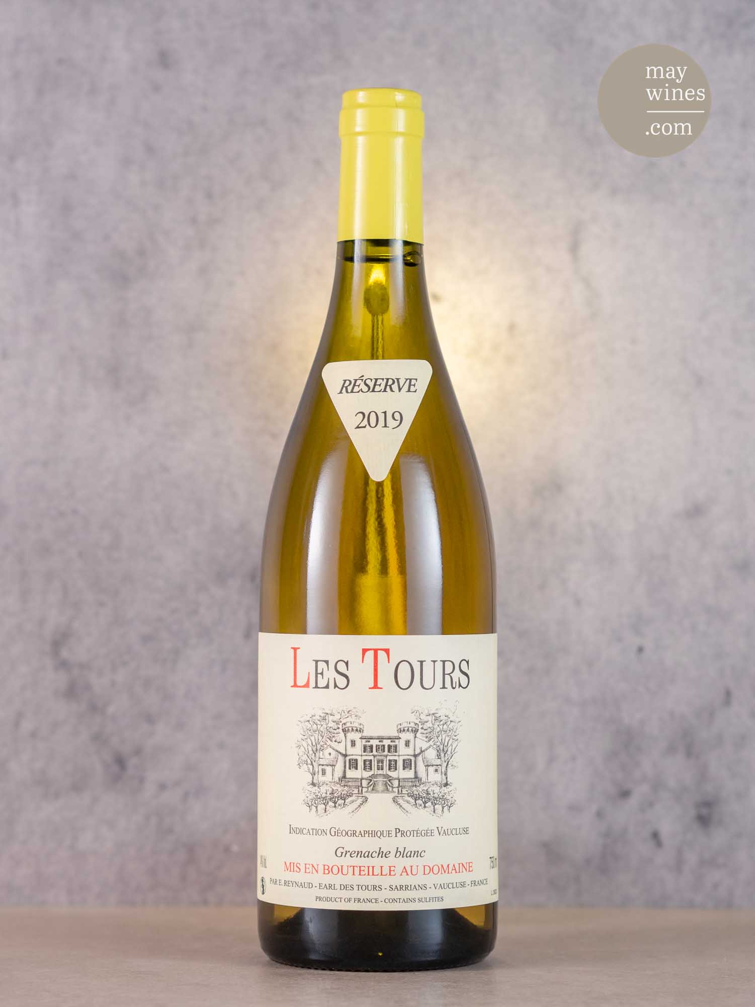 2019 Les Tours Grenache Blanc - Château des Tours - May Wines