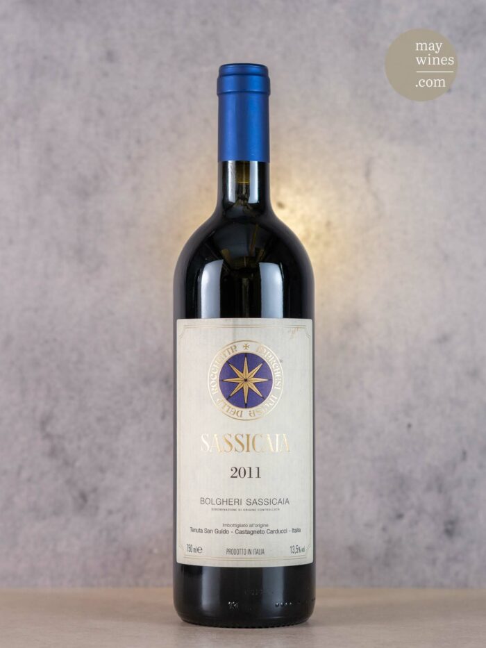 May Wines – Rotwein – 2011 Sassicaia - Tenuta San Guido