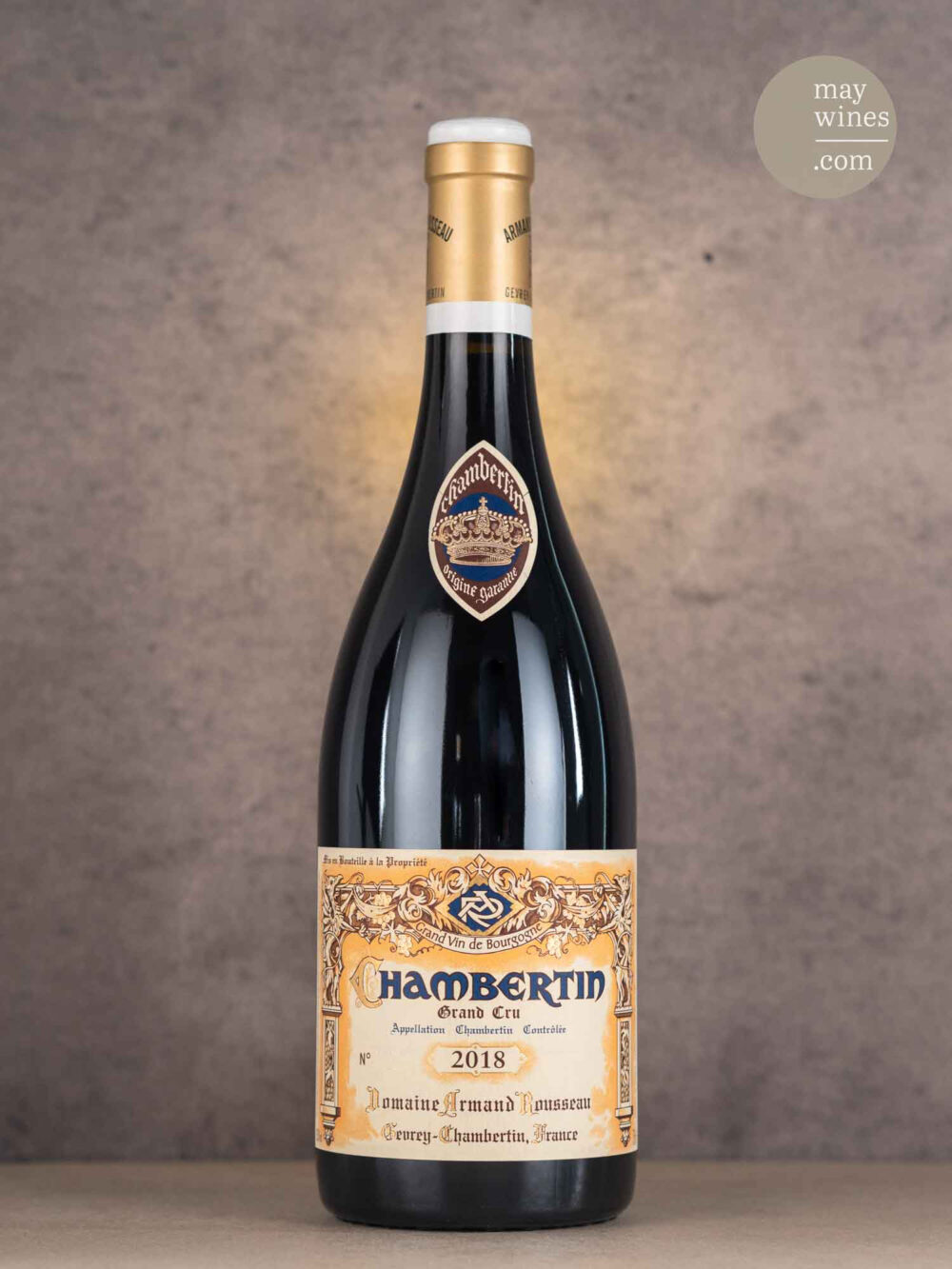 May Wines – Rotwein – 2018 Chambertin Grand Cru - Domaine Armand Rousseau