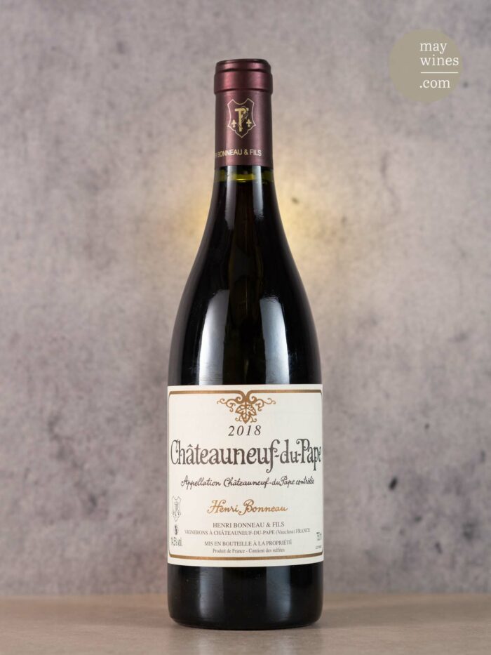 May Wines – Rotwein – 2018 Châteauneuf-du-Pape - Henri Bonneau