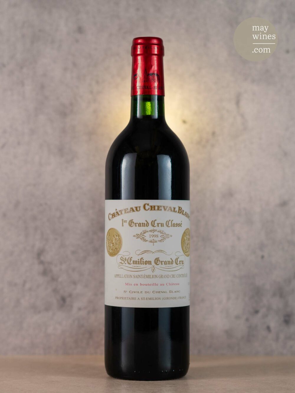 May Wines – Rotwein – 1998 Château Cheval Blanc