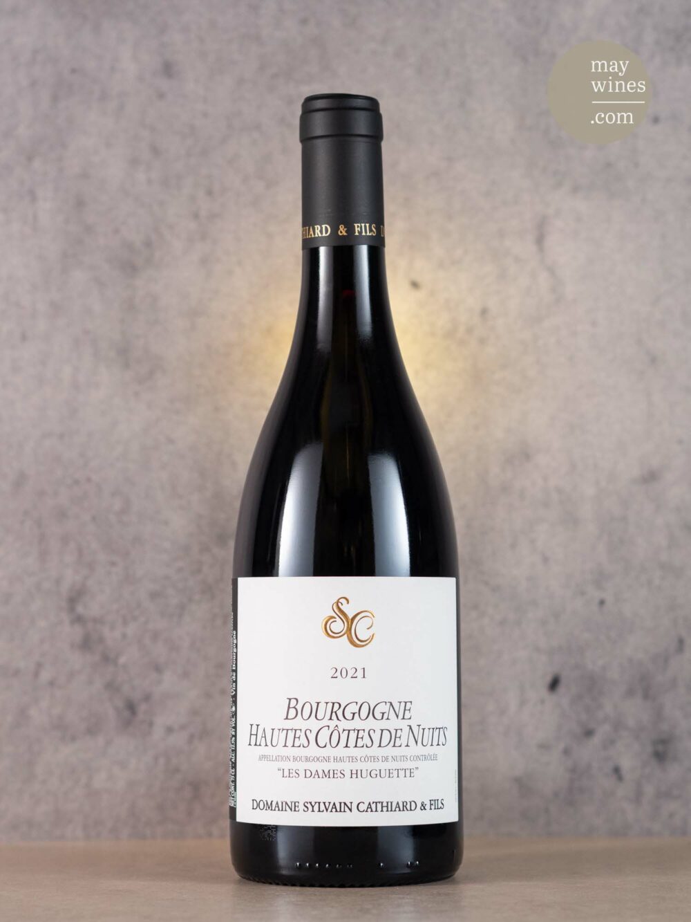 May Wines – Rotwein – 2021 Hautes Côtes de Nuits 'Les Dames Huguette' Bourgogne - Domaine Sylvain Cathiard et Fils