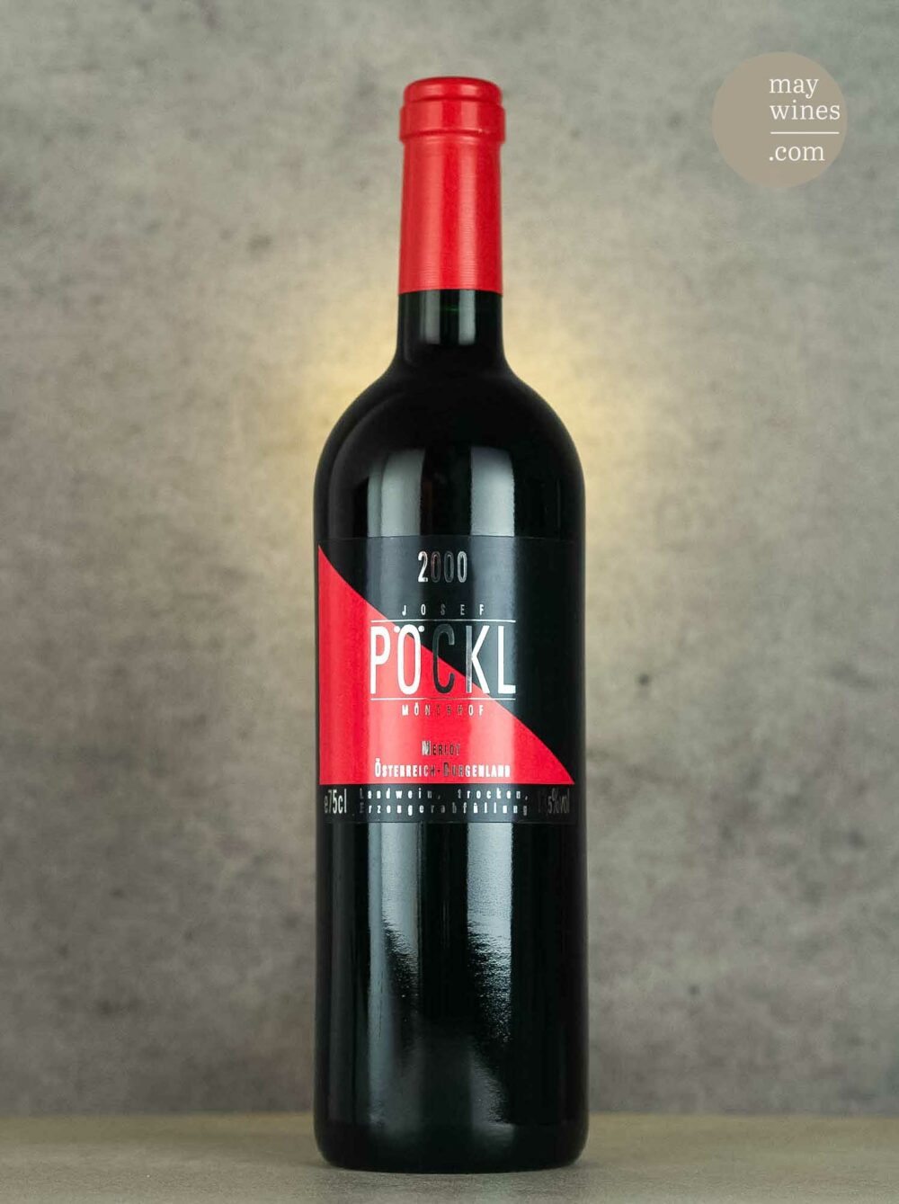 May Wines – Rotwein – 2000 Merlot - Weingut Pöckl