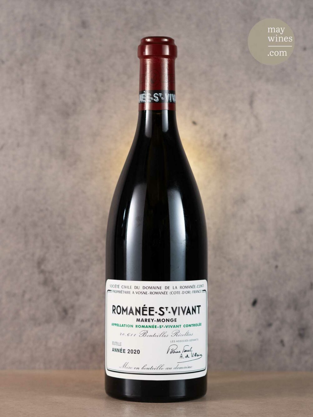 May Wines – Rotwein – 2020 Romanée St-Vivant Grand Cru - Domaine de la Romanée-Conti
