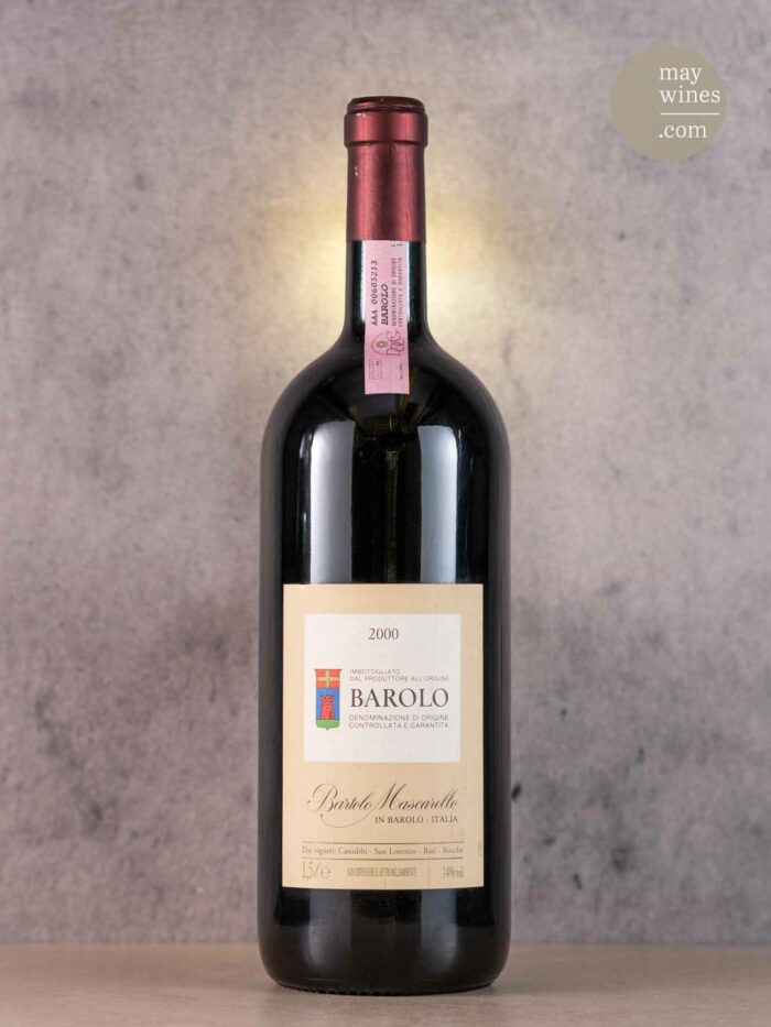 May Wines – Rotwein – 2000 Barolo - Bartolo Mascarello