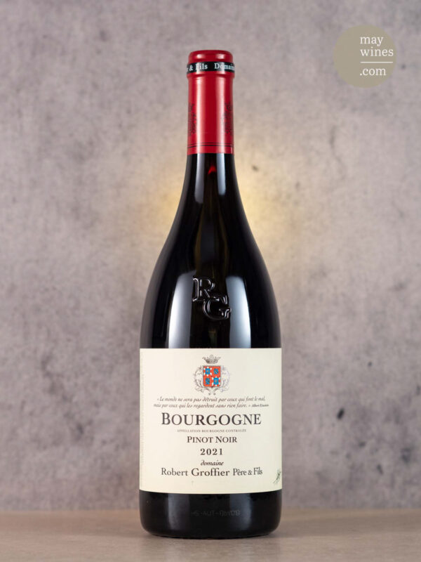 May Wines – Rotwein – 2021 Bourgogne Pinot Noir - Domaine Robert Groffier Père & Fils