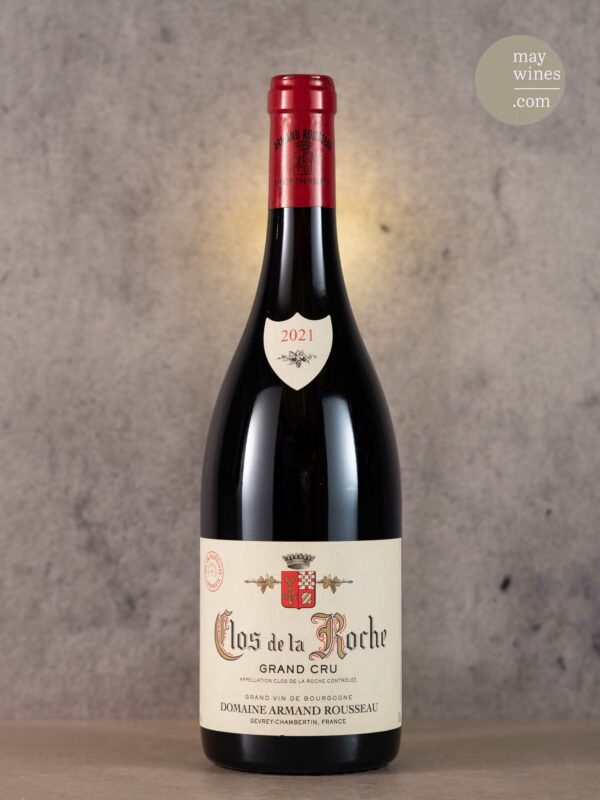 May Wines – Rotwein – 2021 Clos de la Roche Grand Cru  - Domaine Armand Rousseau