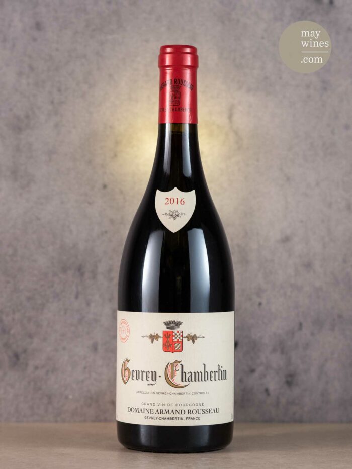 May Wines – Rotwein – 2016 Gevrey-Chambertin AC - Domaine Armand Rousseau