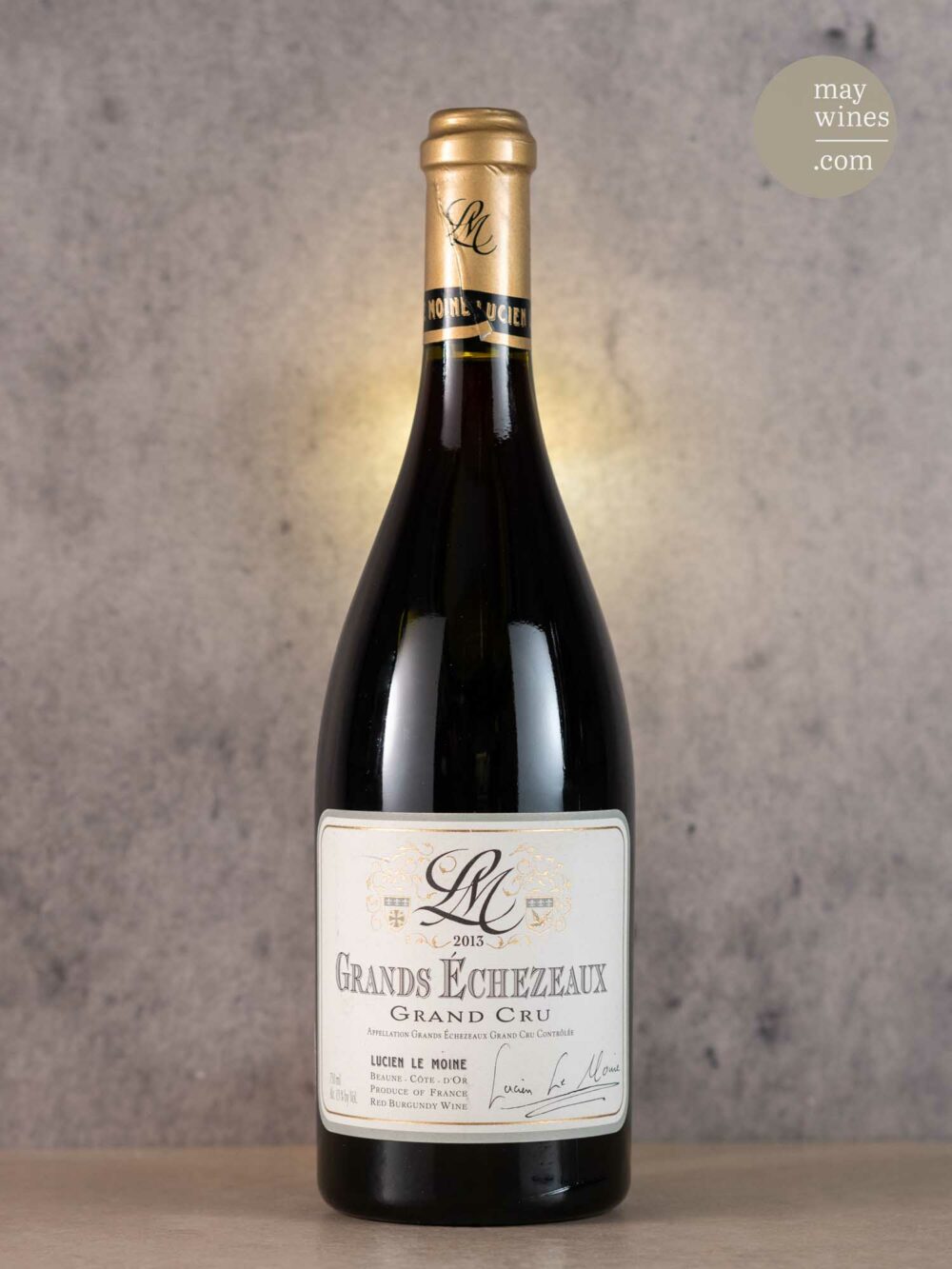 May Wines – Rotwein – 2013 Grands Echézeaux Grand Cru - Lucien Le Moine