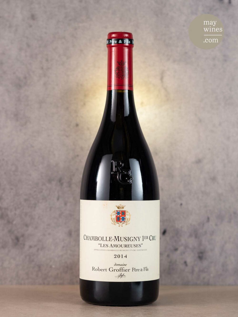 May Wines – Rotwein – 2014 Chambolle-Musigny Les Amoureuses Premier Cru - Domaine Robert Groffier Père & Fils