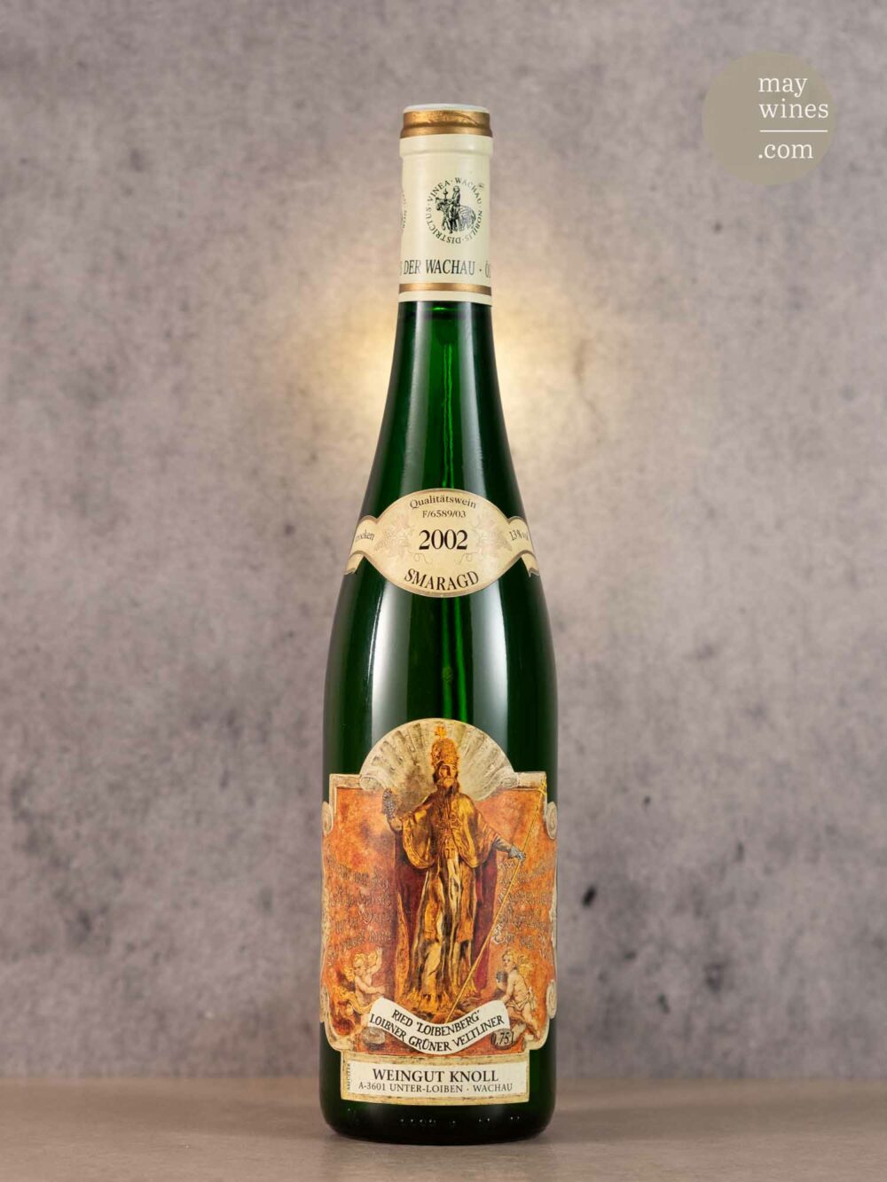 May Wines – Weißwein – 2002 Loibenberg Grüner Veltliner Smaragd - Weingut Knoll