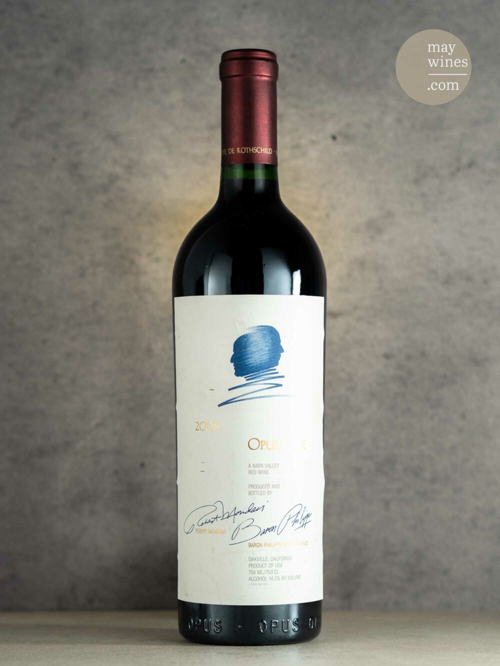 May Wines – Rotwein – 2008 Opus One - Mondavi & Rothschild