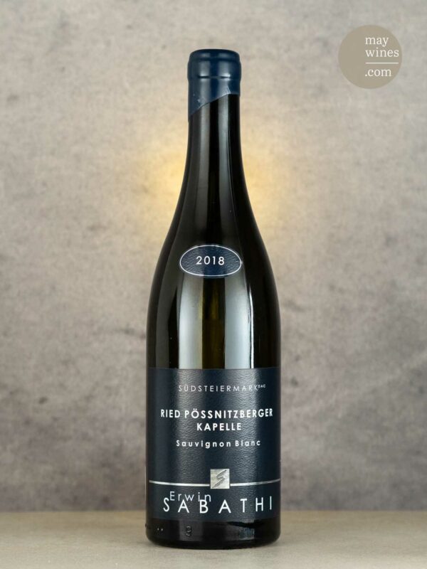 May Wines – Weißwein – 2018 Pössnitzberger Kapelle Sauvignon Blanc - Weingut Erwin Sabathi