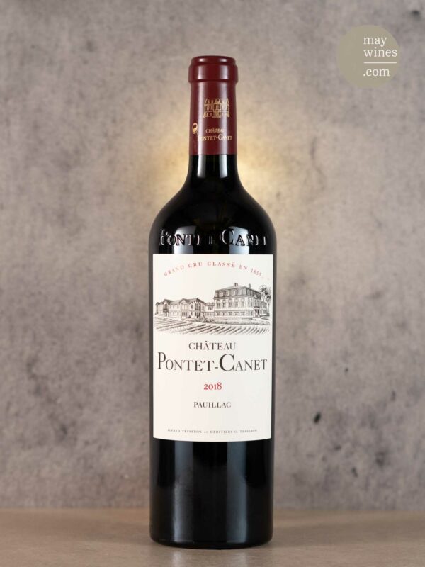 May Wines – Rotwein – 2018 Château Pontet-Canet