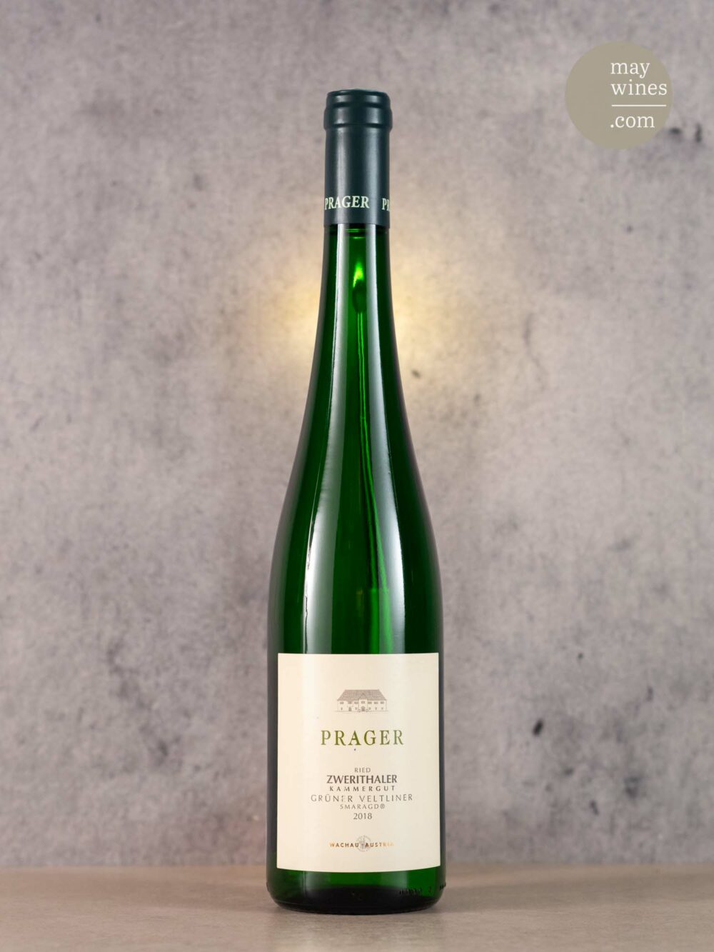 May Wines – Weißwein – 2018 Zwerithaler Kammergut Grüner Veltliner Smaragd - Weingut Prager