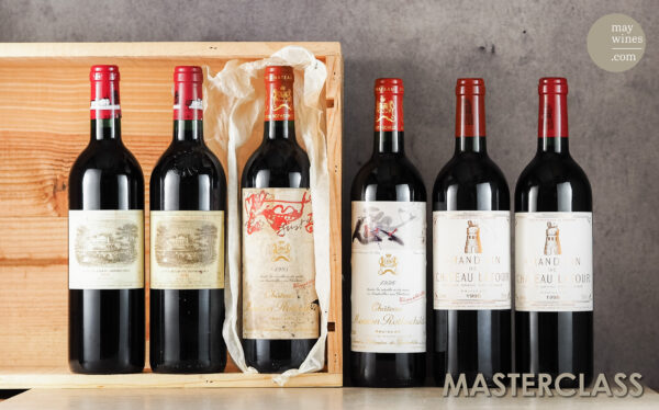 May Wines – MasterClass – Weine MasterClass Jahrgangsvergleich BDX 1995-1996 „Edition Graz“ - Mittwoch