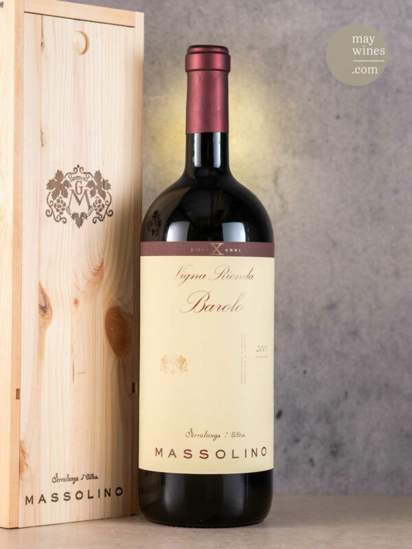 May Wines – Rotwein – 2001 Barolo Vigna Rionda Riserva - Massolino