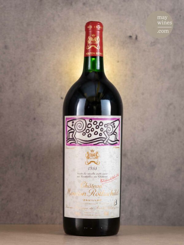 May Wines – Rotwein – 1988 Château Mouton Rothschild