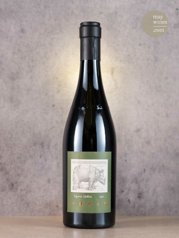 May Wines – Rotwein – 2001 Barbaresco Vursu Vigneto Gallina - La Spinetta