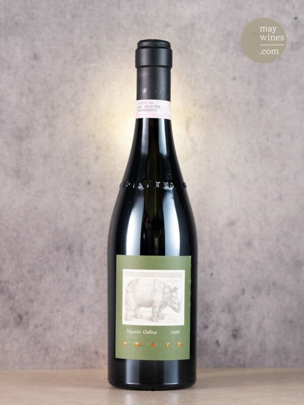 May Wines – Rotwein – 2006 Barbaresco Vursu Vigneto Gallina - La Spinetta