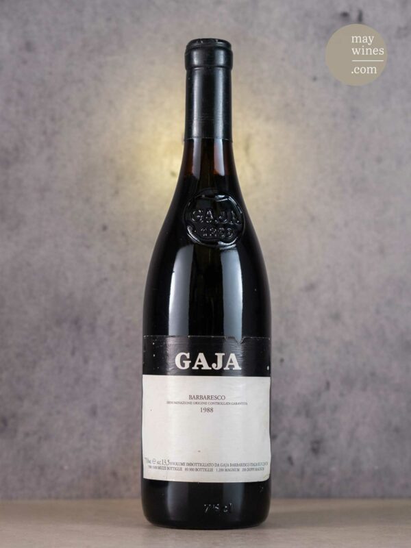 May Wines – Rotwein – 1988 Barbaresco - Gaja