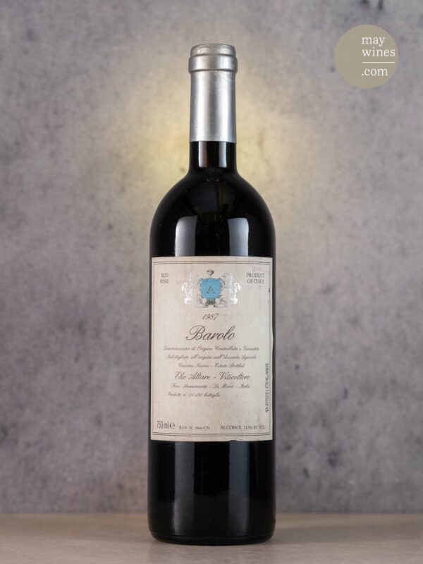 May Wines – Rotwein – 1987 Barolo - Elio Altare