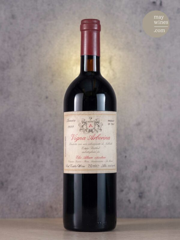 May Wines – Rotwein – 1989 Barolo Vigneto Arborina - Elio Altare