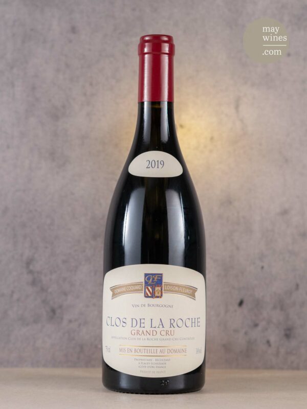 May Wines – Rotwein – 2019 Clos de la Roche Grand Cru - Domaine Coquard Loison Fleurot