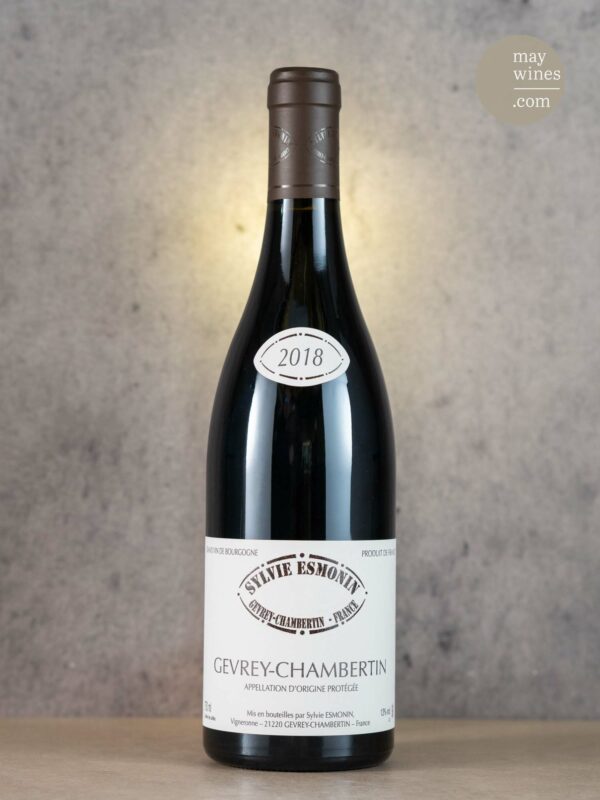 May Wines – Rotwein – 2018 Gevrey-Chambertin AC - Domaine Sylvie Esmonin