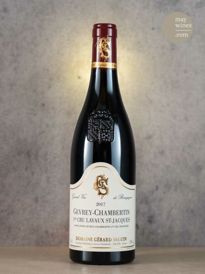 May Wines – Rotwein – 2017 Gevrey-Chambertin Lavaux-St-Jacques Premier Cru - Domaine Gérard Seguin