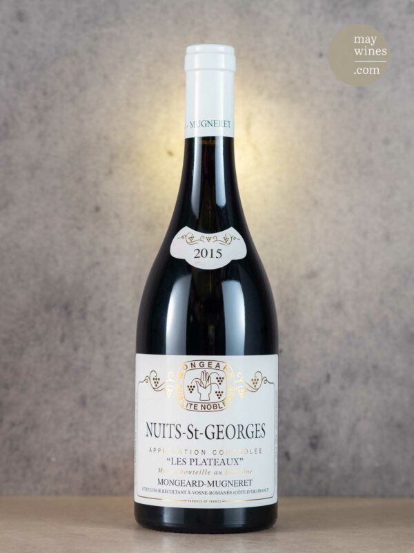 May Wines – Rotwein – 2015 Nuits-St-Georges Les Plateaux AC - Domaine Mongeard-Mugneret